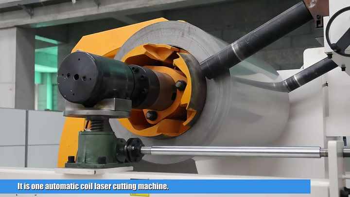 Automatic Loading and Unloading Coil Fiber Laser Cutting Machine ...