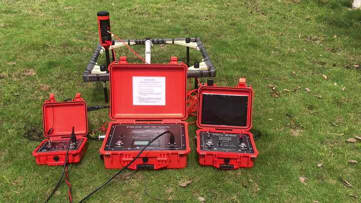 Geophysical Transient Electromagnetic Surveying Equipment