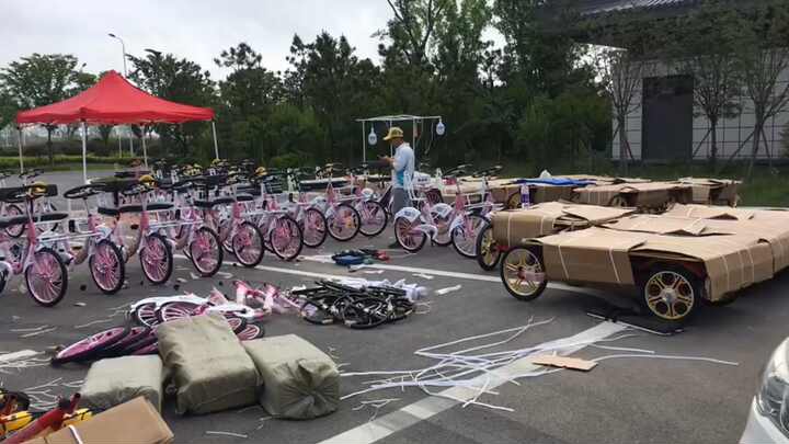 Park Seaside Rental Sightseeing Multi Person Cycling Family