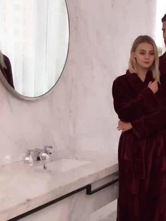 Factory Fleece Rib Dressing Gown Adult Shower Luxury V-neck Drawstring  Knee-Length Quick-Dry Women Lightweight Winter Kimono