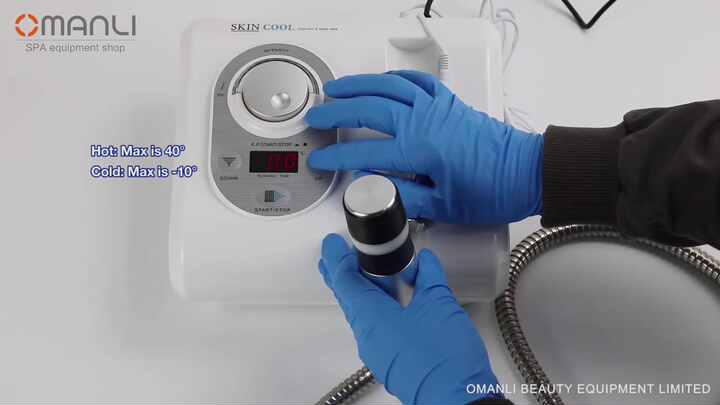 Portable Cryo Electroporation Mesotherapy Skin Care Machine 