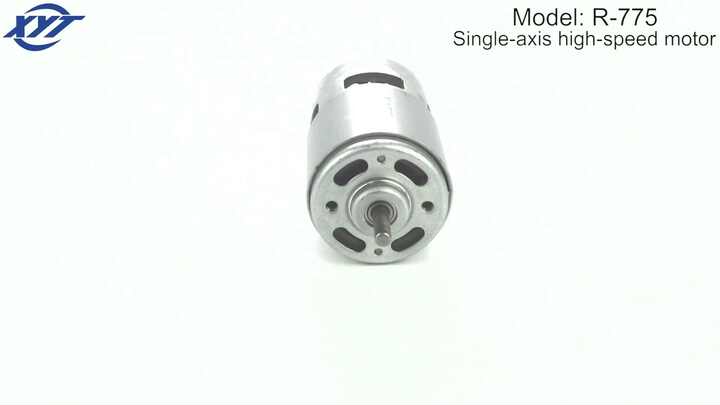 XYT 775 12 Volt Brush Geared Electric Low RPM Motor Gearbox