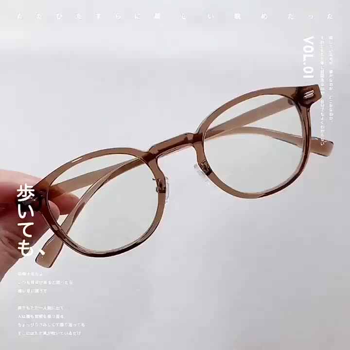 Shop Our Vintage Round Clear Glasses Stylish Versatile