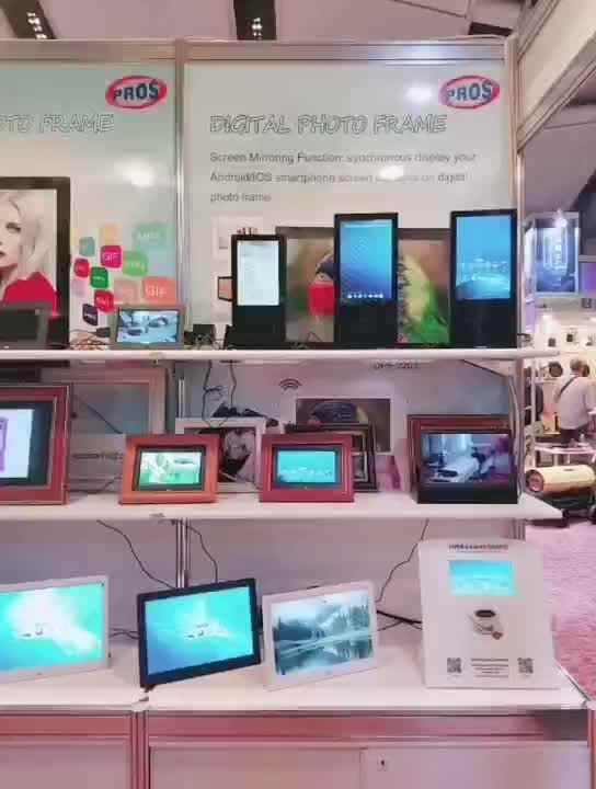 Smart interactive magic mirror tv lcd display screen advertising mirror