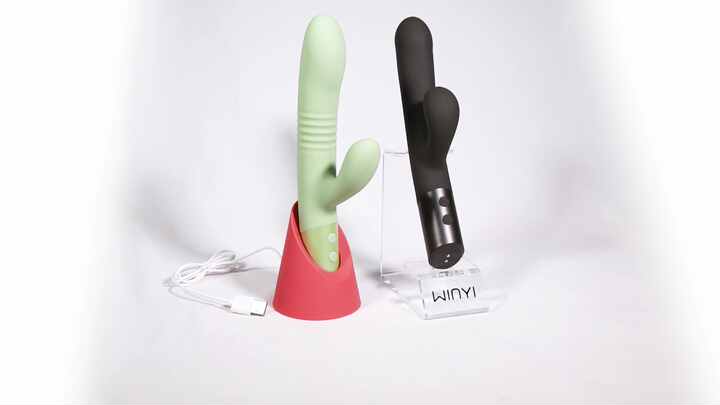 thrusting double dildo Lifelike Lover Ultra Realistic Double Penetrator Suction Cup Dildo 6 Inch main image 1