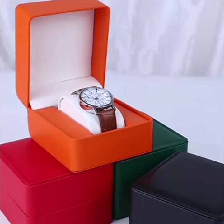 Xinxing Wholesale Black Foam Insert Paper Watch Box Rigid