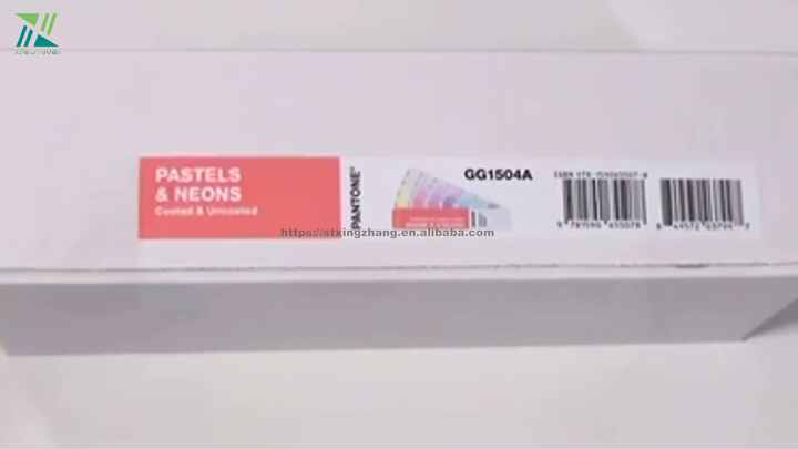 Pantone Color Card - PASTELS & NEONS Guide GG1504A