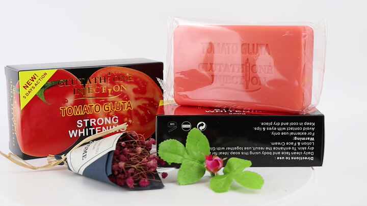 Strong Whitening Soap Dark Spot Mites Acne Remover Sulfur Soap Skin Care  Face Oil Control Tomato Gluta Glutathio Bath Soap