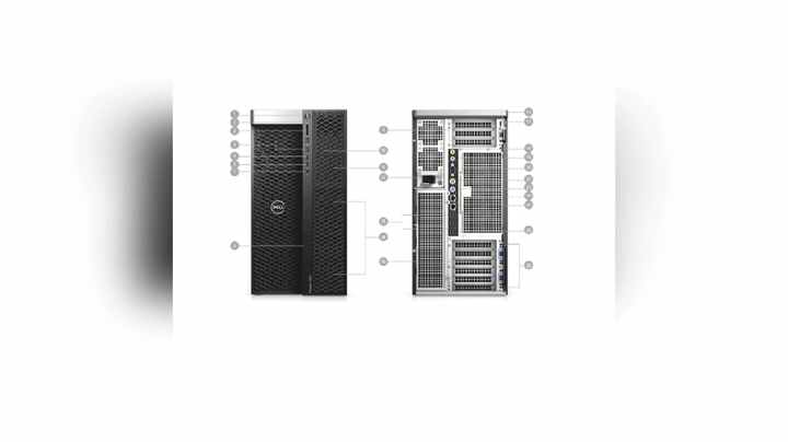 DELL T7820 Precision デスクトップワークステーションタワー 16GB