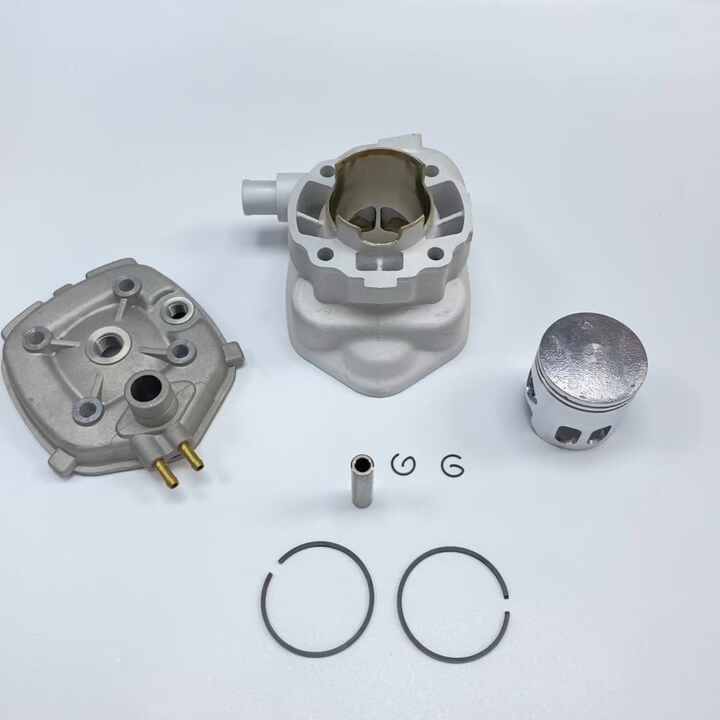 Water Cooled Cylinder Kit for Yamaha Aprilia Aerox Jog Sr 50 70 SR50 SR70  47mm Piston With 10mm Pin 2 Stroke 70cc Scooters スクーター70ccビッグボアシリンダーキット Amico GL 50 Sport SR 50cc AC 47mm / 10mm 2ス