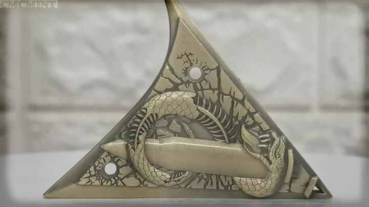 German Silver 1 oz Lion Bullion Bar - Cupronickel Metal Craft for