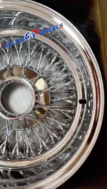ケルン ゴールド ノックオフ 13-18インチ スチールワイヤーホイール