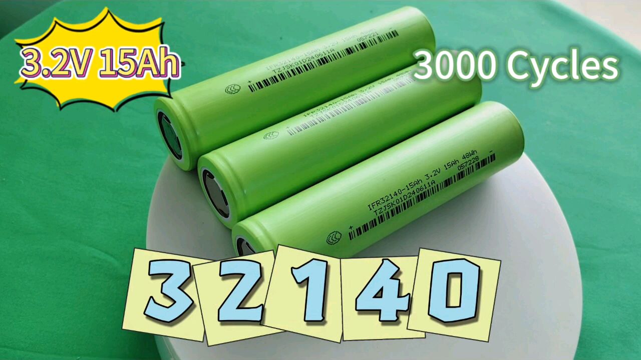 LFP 33140 Lifepo4 Battery - 3.2V 15ah High Rate JSK 32135