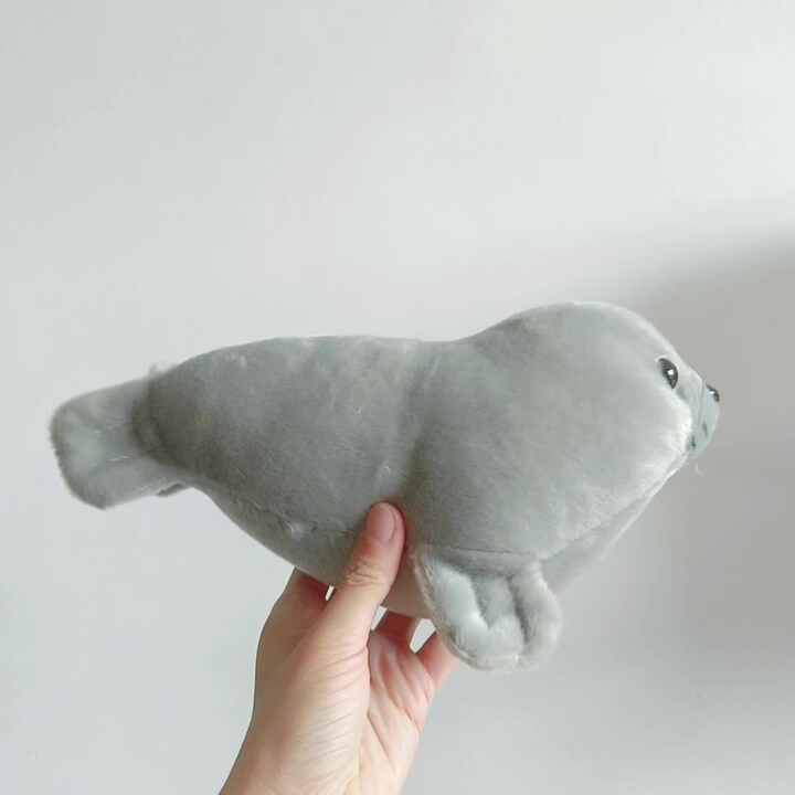 Peluche De Foca Pequeña Y Regordeta – Muñeco Colgante De Animal Marino, Suave Y Realista, Ideal Para Regalo Y Decoración