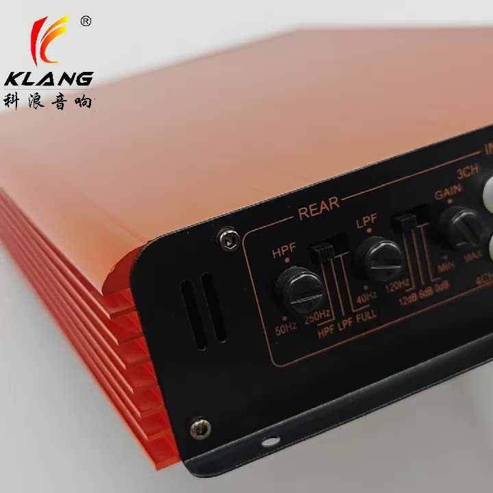 12V 4500W Car Audio Power Amplifier Channel Subwoofer