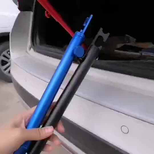 Barre De Support Télescopique Pour Polissage Voiture - Aluminium, Réglable De 31,5 à 47 Cm, Maintien Porte Et Hayon - 4
