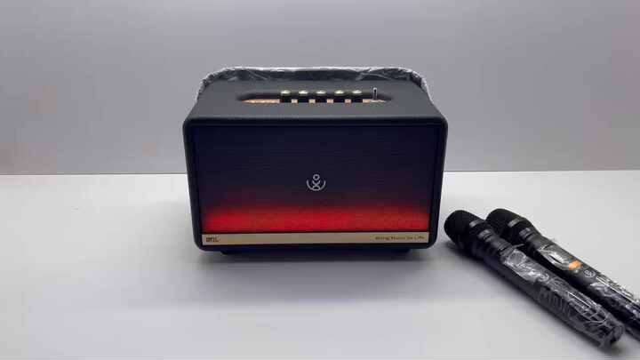 XDOBO Mirage 130W ポータブルワイヤレススピーカー、ライト付き 