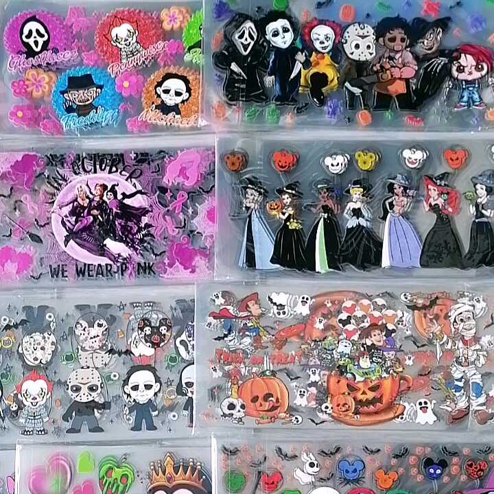 27000+ Wholesale Uv Dtf Inside Out Transfers Cartoon Emotions 16 oz Uv  Transfer Sticker UV Resist Waterproof Cup Wraps for 16OZ