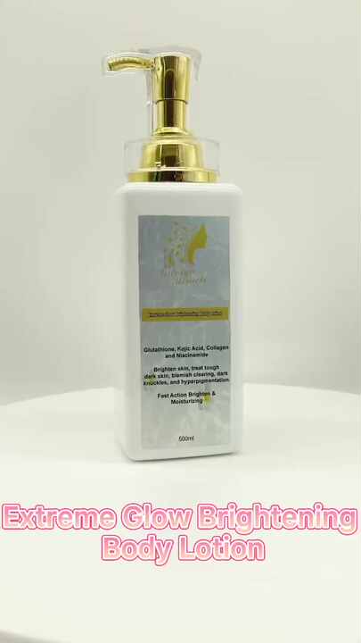 Gilorya Miracle Customizable Extreme Glow Vitamin C Glutathione Hyaluronic  Acid Nourishing Whitening Natural Scent Body Lotion