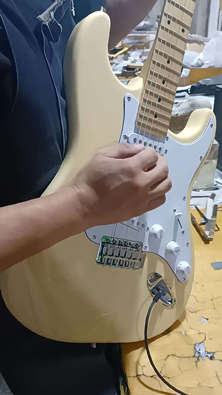 フライングブルーサンバースト7弦エレキギター弦楽器ギターラ7弦