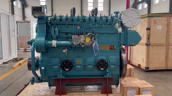 【sea】6点 Weichai 4 Stroke 6 Cylinder Marine Diesel Engine XCW6200ZC-4