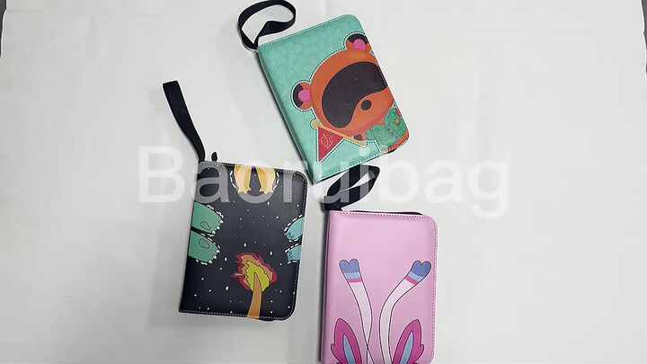 Small Pockets Card Binder Holder Compatible with Mini Animal Crossing  Amiibo Cards, NFC Tags Game Cards