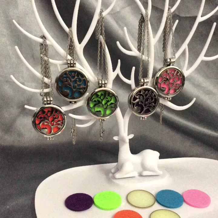 Wholesale Stainless Steel Jewelry Essential Oil Diffuser Locket
