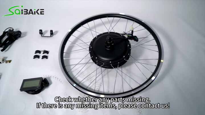 High Torque Electric Bicycle Kit 48v 2000w Rear Hub Electric Bicycle Motor  Kit for Electric Bike