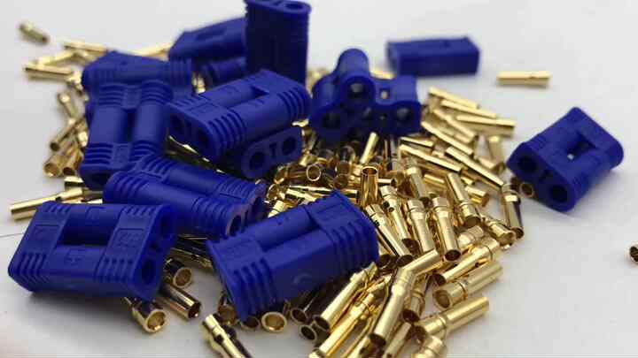 10 Set Adattatore Di Connettore Maschio Femmina Proiettile Bullet Spina Banana EC3 3.5mm Per Batteria ESC RC Lipo - Foto 12