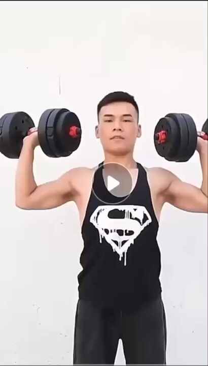 Brilliant Weight Lifting Dumbbell Gym Cement Adjustable 40kg