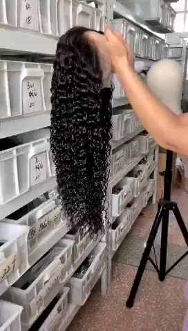 100% Virgin Human Hair, HD Full Lace Wigs Human Hair Lace Front