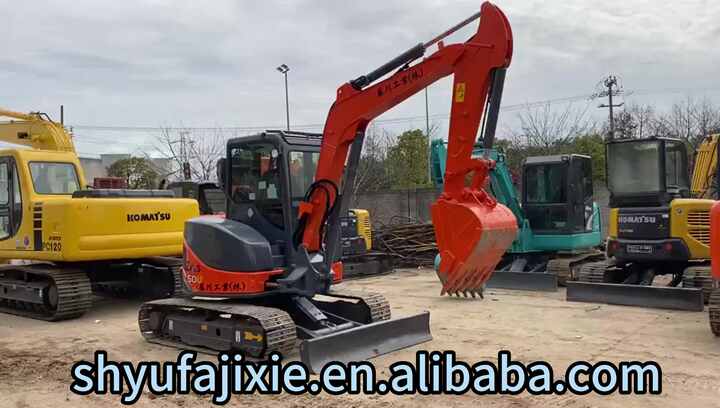 Hitachi ZX50 Mini Excavator 5T ZAXIS Japan, 2020 Model, Flexible