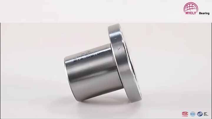 2 Cuscinetti Lineari LMF20UU – Diametro 20x32x41 Mm, Flangia Rotonda Nichelata Per CNC E Stampanti 3D