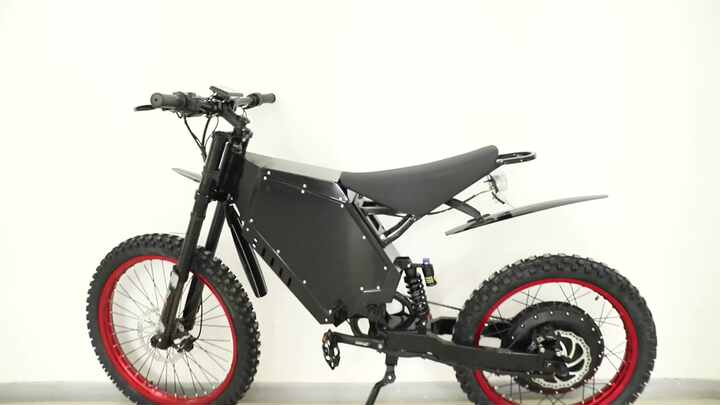 3000W Electric Dirt Bike with Hydraulic Brake 80km Range