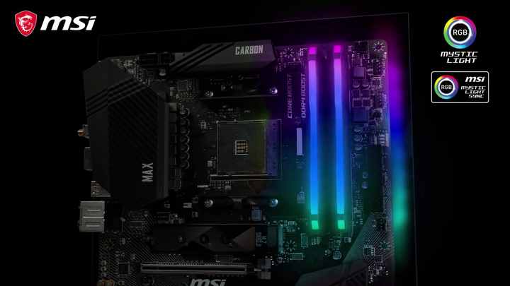MSI B450 GAMING PRO CARBON MAX WIFI - AMD B450 Motherboard