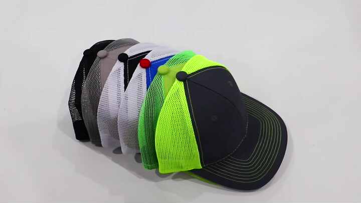 Shop Our Hot Sale Panel Mesh Snapback Hats with Custom Logos