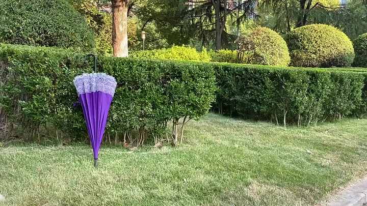 Elegant Gothic Style Parasol - Perfect for Wedding Protection
