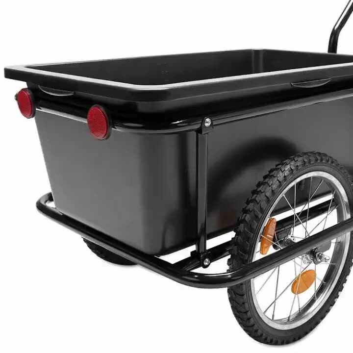 large plastic tray utility luggage cart carrier bike cargo