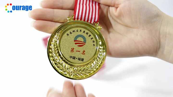 JP-02工場直販昇華メダルブランクスポーツ翡翠メダル