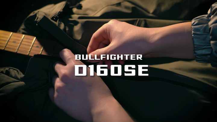 Bullfighter D-160SE Blue Electric Bass Guitar for Sale - OEM