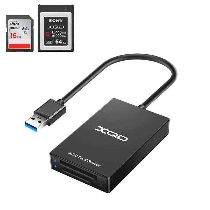XQD SDカードリーダー、USB Type C to USB変換 XQD カードリーダー 