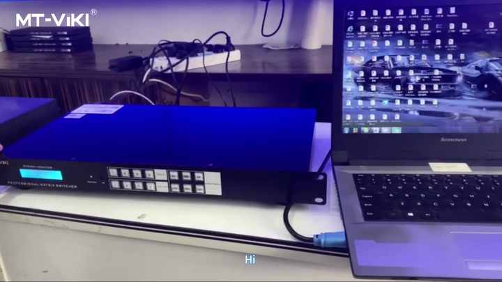 MT-VIKI 4KビデオHDMIマトリックススイッチャー8X8、Web GUI付き、4x4
