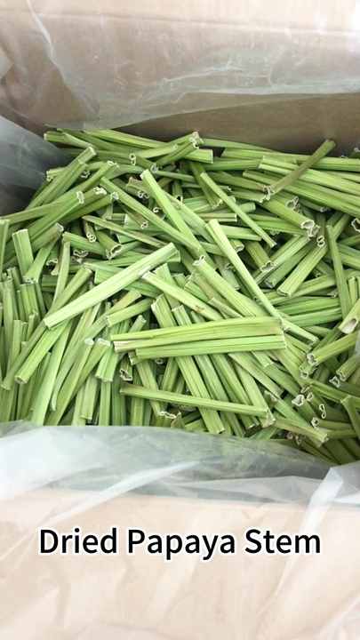 P1220gパッキング天然パパイヤ茎乾燥パパイヤ茎スライス小動物用
