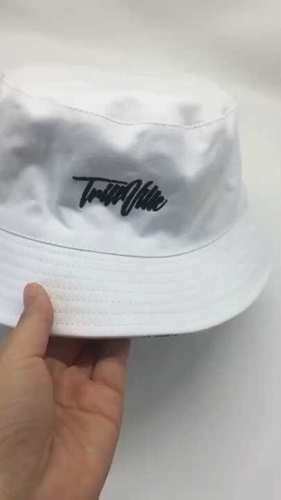 Reversible Bucket Hat - One Side Embroidery, One Side Print