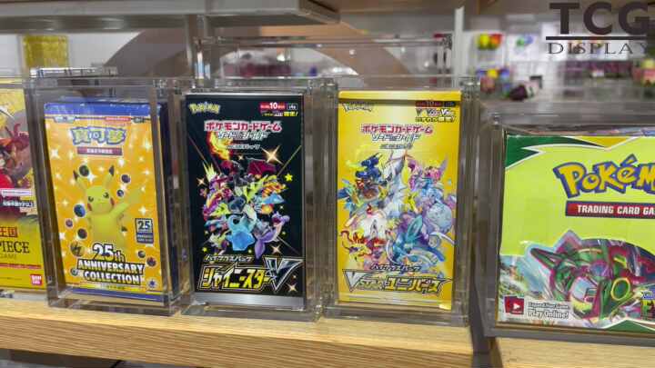 TCG Factory Acrylic High Class Pokemon Japanese Booster Box Acryl for Shiny V & Tag Team All Stars Booster Box (Small Version) TCG Factory Acrylic High Class Pokemon Japanese Booster Box Acryl for Shiny V & Tag Team All Stars Booster Box (Small Version)