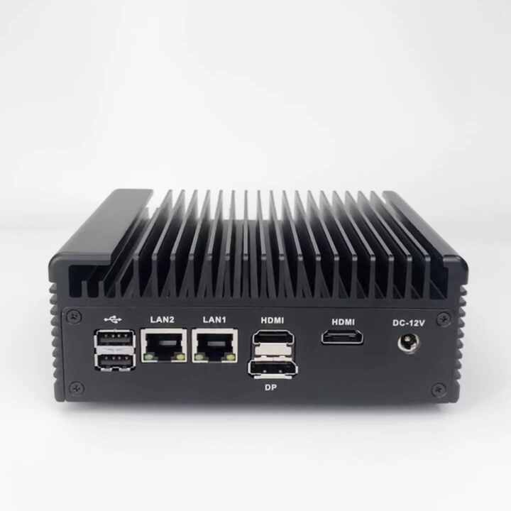 Topton N100 Fanless Mini PC - Efficient Industrial Computer