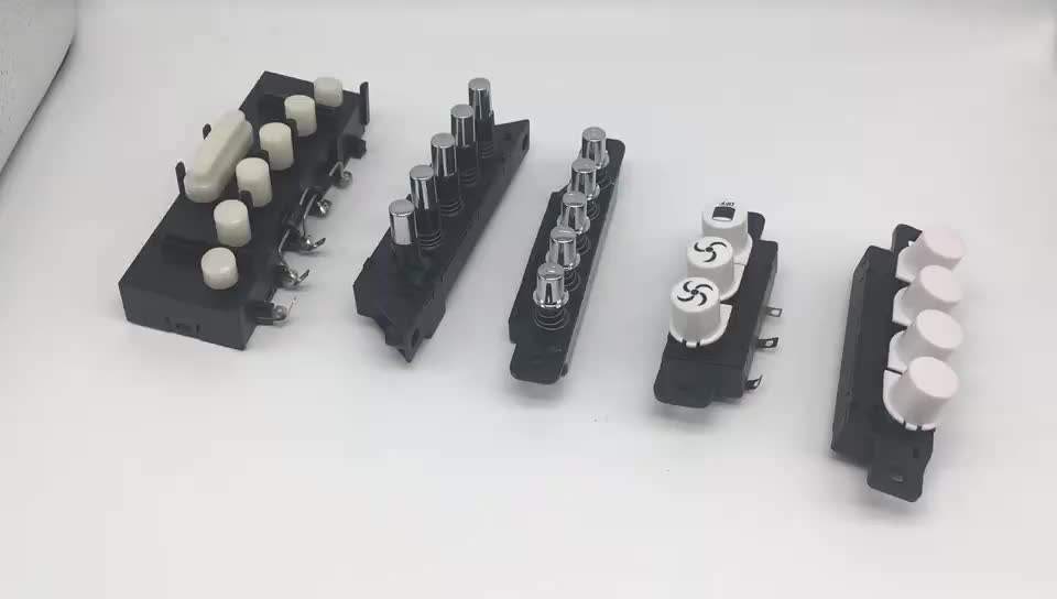 Push push keeeennoさん専用 BAOKEZHEN 3 Speed 5 Keys Push Button Switch for Kitchen Hoods