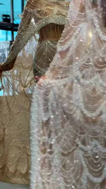 sachin and babi light blue dress Champagne Tulle V Neck Long Lace Floral Prom Dress, Champagne Lace Flo   abcprom