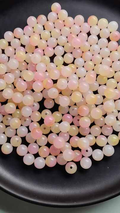 SOFPLATE Lot De 350 Capuchons De Perles En Acrylique 7 Couleurs Assorties En Plastique Coloré Givré Pour La Fabrication De Bijoux, Bracelets, Loisirs Créatifs, Accessoires Pour Femmes Et Adultes