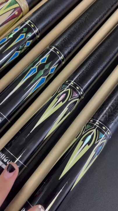 Genuine Canadian Maple Cue ビリヤードキュー Unicues Pool Cues - Premium Canadian Maple 13mm Unicues